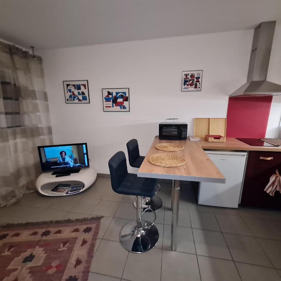 Beau Studio Tout Confort Au Calme Avec Parking . Apartment Villeurbanne Luaran gambar