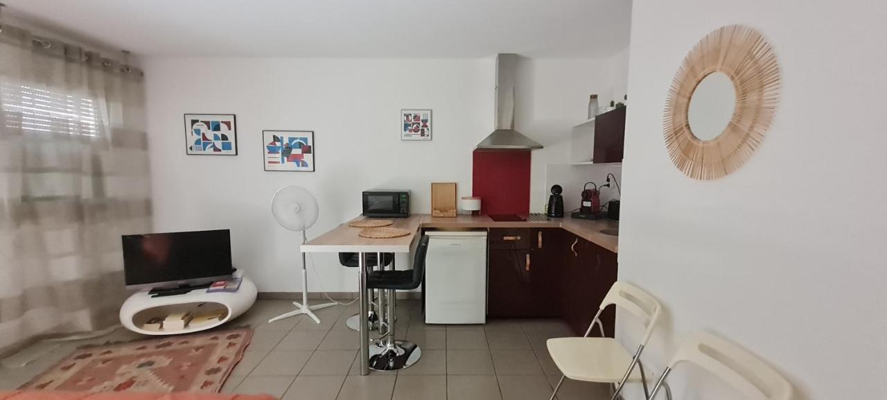 Beau Studio Tout Confort Au Calme Avec Parking . Apartment Villeurbanne Luaran gambar