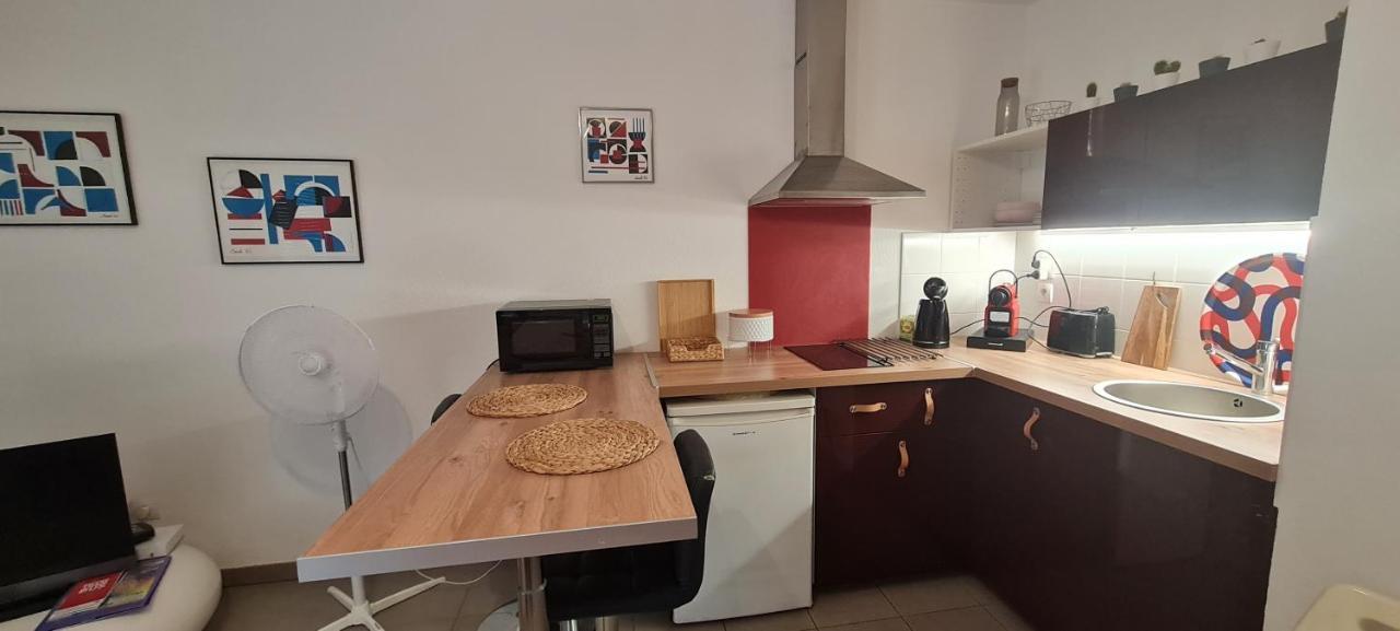 Beau Studio Tout Confort Au Calme Avec Parking . Apartment Villeurbanne Luaran gambar