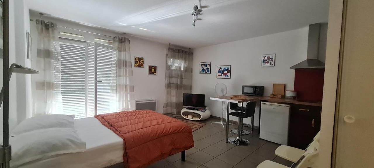 Beau Studio Tout Confort Au Calme Avec Parking . Apartment Villeurbanne Luaran gambar