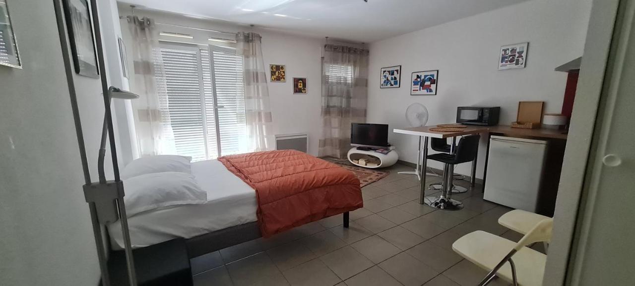 Beau Studio Tout Confort Au Calme Avec Parking . Apartment Villeurbanne Luaran gambar